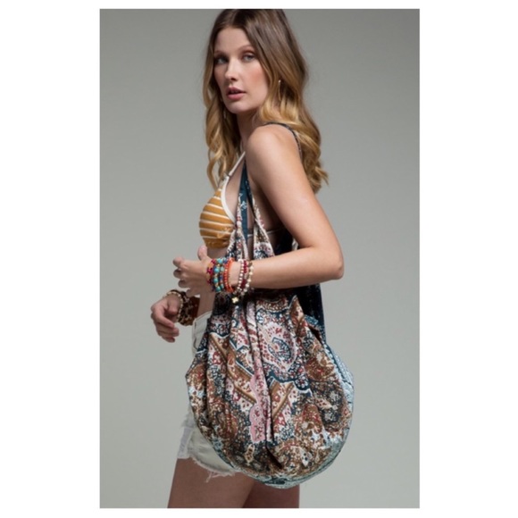 Bohemian inspired bag NWT Multi color - Picture 2 of 6